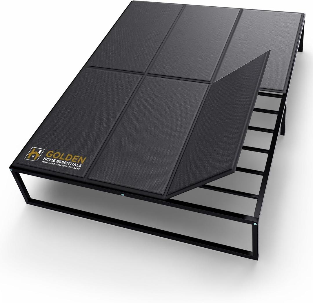 Golden Home Essentials Premium 10mm Queen Size Bunkie Board (60" x 80") Slim Low-Profile Mattress Support Quiet, Moisture-Resistant, Lightweight Bed Board for Platform & Slatted Frames