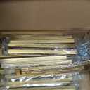 Ravinte 30 Pack Solid 6-1/4 Inch Kitchen Square Cabinet Handles Brushed Brass Drawer Pulls Kitchen Cabinet Hardware Handles