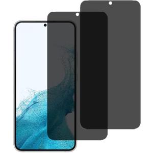 for Galaxy S22 Anti-Spy Tempered Glass, [2 Pcs] Anti-Scratch Anti-Peeping Privacy Screen Protector Proteceive Film for Samsung Galaxy S22 Phone