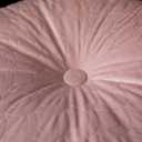 vctops Velvet Soft Round Chair Pads Cute Gradient Pom Pom Indoor Dining Chairs Cushion (Pink, Diameter 16")