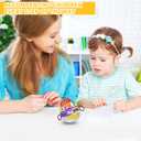 2 x Sensory Silicone Kids Toys for Autism: Activity Entertainment Toy Travel with Portable Storage