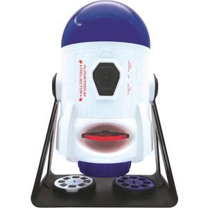 LEXiBOOK, 2-in-1 Constellations and Images Planetarium Projector, 24 Images to Discover Space, 2 Constellation Domes, STEM, White/Blue, NLJ180US