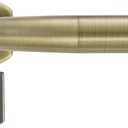 Splicing Room Darking Curtain Rods for Windows 28-84, 1inch Diameter Wrap Around Adjustable Drapery Blackout Curtain Rod, Antique Bronzel