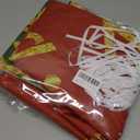 ROCKY&CHAO Christmas Garage Door Cover, 6x13ft Ball Decoration Banner, Holiday Backdrop for New Year Party