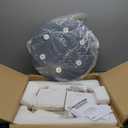 20inch Ice Cube Crystal Chandeliers Chrome Crystal Chandelier Decoration Crystal Pendant Light Ceiling Lamps Fixtuers for Living Room Bedroom