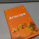 Artscope Halloween Decorative Throw Pillow Covers 18x18 Inch Set of 4, Ghost Trick or Treat Pumpkin Sweet But Spooky Outdoor Farmhouse Pillow Cases for Home Sofa Couch-Orange