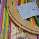Beright 5 In1 Pikler Triangle Gym, Foldable Climbing Triangle Ladder Toys with Ramp, Indoor Climbing Toys for Kids, Play Gym, Arch Climber, Rocker, Learning Waldorf Children Toy Structure, Rainbow