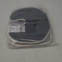 Momcozy Stroller Cooling Pad | Universal Soft Cooler Pad, Breathable & Adjustable Car Seat Liner | Detachable 2-Piece Cooling Cushion | Fits Strollers, Car Seat, High Chair, Bassinet, Swing (Grey)