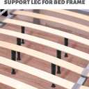 6Pcs 8.2"-15" Bed Support Legs,Adjustable Bed Legs,Durable Bed Frame Leg for King Queen Beds Slats,Plastic Furniture Leg Replacement,for Frame Cabinet and Wooden Furniture