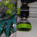 Upgraded Dog Wash Hose Attachment, 8-in-1 Sprayer Mode Garden Hose Nozzle with Pet Grooming Glove and 100cc Soap Dispenser Bottle, Adopted in Watering Flowers, Car Wash, Dog and Horse Showering