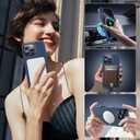 for iPhone 16 Pro Case with HD Screen Protect, [Compatible with MagSafe] [15FT Military Drop Protection] [Camera Protection] Magnetic Case for iPhone 16 Pro, Dark Blue