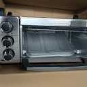 BLACK+DECKER TO1313SBD Toaster Oven, 15.47 Inch, Silver