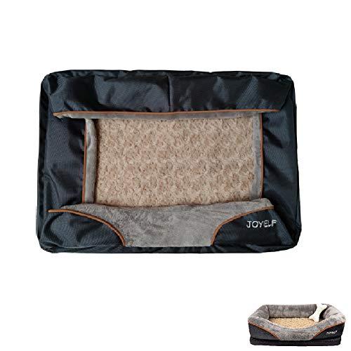 JOYELF Small Memory Foam Dog Bed Replacement Cover for 27'' x 20''