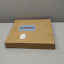 JENLYSTIME 16 Inch Blue Vintage Waterproof Indoor/Outdoor Wall Clock with Thermometer & Hygrometer, Large Numerals & Silent Sweep Movement - Ideal for Porch, Garden, Pool, Bathroom