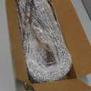 KI Store Silver Dripping Sequin Christmas Tree Picks Spray 6pcs Cascading Christmas Picks for Xmas Tree Garland Decorations