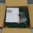 Garden Hose 25 ft NON-EXPANDABLE Water Hose, Flexible & Lightweight Kink Resistant Hybrid Hose, Leak-Proof Heavy Duty, Super Durable Fabric with 3/4" Solid Brass Connectors