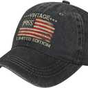 70th Birthday Gifts for Men Women Vintage 1955 Hat 70th Birthday Decorations for Men Baseball Cap (White)