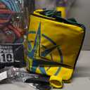 Inflatable Stand Up Paddle Board for Adults-11ft Extra Wide Fishing Paddleboard Ultra Stable Standup SUP with Accessories Backpack,Pump,Ankle Leash,Upgraded Fins(Yellow, 11'35)