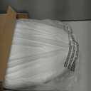 Bemis 7300SLEC Slow Close Toilet Seat, Easy Clean Hinges and Durable Plastic Seat, Made in USA, Elongated, White