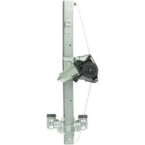 SHOWSEN 741-389 Rear Right Passenger Side Power Window Regulator W/Motor Fit 2007-2013 GMC Sierra/Chevy Silverado 1500 2500 HD 3500 HD Replacement 25885885