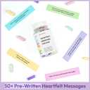 2 x 50+ Heartfelt Messages for Dad  What I Love About You Jar  Birthday Keepsake or Gift from Daughter  Best Dad Ever Present for Christmas, Fathers Day, or Any Special Moment