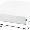 ZINUS 10inch Green Tea Memory Foam Mattress [New Version], Queen, Fiberglass free, Medium Firm Feel, Zoned Pressure Relief, Certified Safe Foams & Fabric, Mattress in A Box