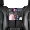 FLORICH Car Organizer Storage Between Seats, Leather Seat Organizer Purse Holder Between Seats, Automotive Consoles & Organizers Storage Car Organizer