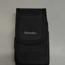 Heavy Duty Holster for iPhone 17 Pro, 17 Air, 17, 16 Pro, 16, 15 Pro, 15, 14 Pro, 14, 13 Pro, 13, 12 Pro, 12, 11 - Military Grade Nylon Pouch (Fits Armor/Battery Case) (Medium)