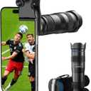 MIAO LAB 28X HD Telephoto Lens for iPhone/Samsung/Android | High Power Telephoto Camera Lens, Universal Smartphone Compatibility