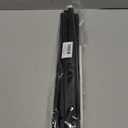 2 Pack Spring Tension Curtain Rod 32.5 to 58 inch Adjustable Curtain Rods No Drilling Spring Loaded Curtain Rods for Windows Doors, Black