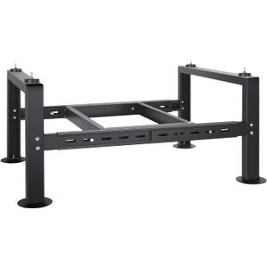 Mini Split Ground Stand for 24000-60000BTU ,Mini Split Stand for Ductless Air Conditioners Heat Pump System,Heavy Duty Condenser Stand Adjustable Length 29.5" to 45.3" Max Load 700Lbs