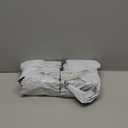 Art3d 102-Piece Peel and Stick Tile Backsplash for Kitchen Bathroom, 3in.  6in. Stick on Subway Tile White Granite