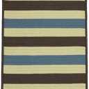 Colonial Mills St. Germain Stripe Runner - Sapphire Earth 30" x6'
