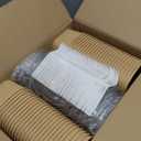 50-Pack 29oz Disposable Kraft Paper Bowls with Lids and Forks,Disposable Meal Prep Containers,to go food containers,Microwavable and Freezer Take Out Containers for Hot/Cold Food