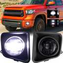 LED Fog Light with DRL Compatible for Toyota Tundra 2014 2015 2016 2017 2018 2019 2020 2021 Bumper Fog Lamps