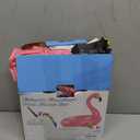 Inflatable Unicorn Flamingo Pool Floats - Jasonwell 2 Pack Pool Floaties Inflatables Rafts for Swimming Pool Tubes for Floating Lake Beach Floaty Swim Rings Pool Party Toys for Adults Kids