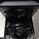 Horavie Single Serve Coffee Maker for K-Cups & Grounds, Hot & Iced Coffee Maker, Strong Button Feature, 6 to 14oz Brew Sizes, 50oz Removable Reservoir, Fit 6.5" Mugs, Stainless Steel, Black