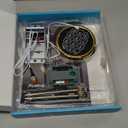 Gun Safe Lock Replacement Solenoid Lock with 2 Override Keys, Upgrade Golden Digital Keypad DIY Safe Electronic for Fireproof Safe Box