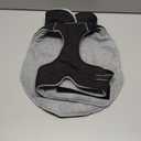 Lelepet Warm Dog Coat Reflective Dog Fleece Vest Waterproof Jacket Windproof Winter Cold Weather Coats with Adjustable Buckle Jackets for Dogs, Black, M