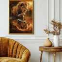 Wooden Puzzles Jesus and Lion The Lamb 1000 Pieces Adult Educational Jigsaw Puzzle Props Home Decor Color Fun Games 20x28in, 19.69x27.56in
