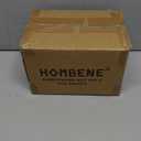 HOMBENE White Porcelain Fruit Bowls, 4.7 Inch Serving Bowls,Ice Cream Bowl, Kitchen Bowl Set, Microwave and Dishwasher Safe, Set of 6