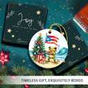 10 x Puerto Rico Christmas Ornament 2025, Unique Puerto Rico Decor Gift for Friends, Family, Xmas Gifts for Women and Men, Ceramic Ornaments for Hanging Decoration