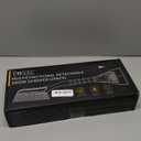 FOVAL 27" Snow Brush with Wider Ice Scraper (4.73" Width)(2 Pack), Snow Removal Car Brush with Comfortable Foam Grip for Cars, Trucks, SUVs, Windshield (Heavy Duty ABS, PVC Brush) (Black)