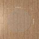WASJOYE Office Chair Mat for Hardwood Floors, 36 Inch PVC Round Floor Mat