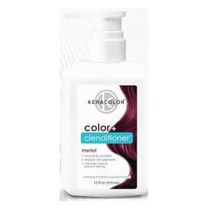 Keracolor Color + Clenditioner 3-in-1 Color-Depositing Conditioner, Gently Cleanses & Conditions, Semi-Permanent Hair Color, 23 Shades, 12 Fl Oz