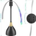 Fly Fans for Tables, Practical Fly Repellent Fan with Soft Blades, USB or Batteries Powered, Soundless and Portable Fly Fan Keeps Your Food Clean(3 Pack)