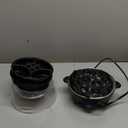 Dash Deluxe Egg Cooker - Boiler, Poacher & Steamer - Includes Measuring & Recipe Guide - Dishwasher Safe - BPA Free - Holds 12 Eggs, Black