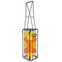 ELKCIP Portable Pickleball & Tennis Ball Collector - Pickleball Retriever Basket Carrier Gatherer Picker Hopper Container for Picking and Storage Training Tool for Ball, Foldable
