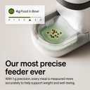 PETLIBRO Automatic Cat Feeder with Smart Scale, 5G WiFi Automatic Dog Food Dispenser with Dual Feeding Mode, 5L Pet Feeder with Low Food Sensor, Up to 10 Meals Per Day, Granary 2 White