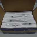 50 Pcs 1ml Syringes with Caps Oral Dispenser Individually Sterile Warpped for Medicine Dropper, Colostrum Collect Feeding Pets, Liquid